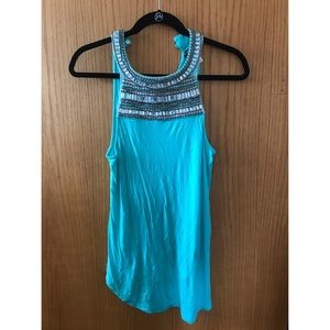 Cute beaded tank top